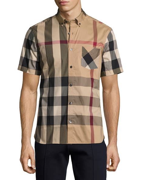 burberry shirt men outfit|burberry men's shirts 3x.